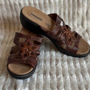 Clarke Collection Delana Venna Slip On Wedge